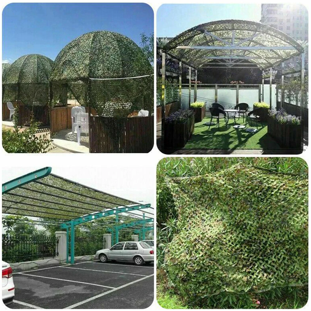 Military camouflage nets, shade nets, shade sails, suitable for decoration of camps and courtyards and various places-3