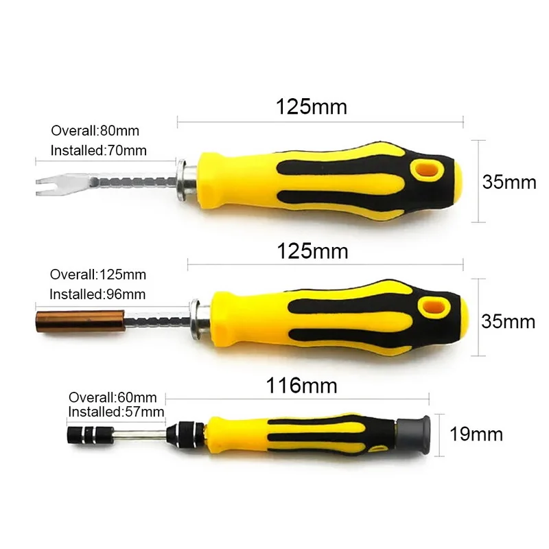 70 in 1 Precision Screwdriver Set Electronics Repair Tool Kit for Smartphone Laptop Game Console