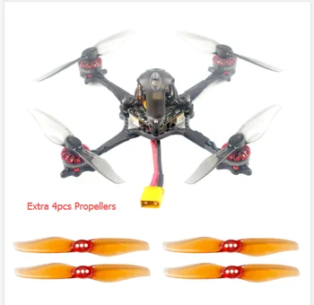 

Happymodel Crux3 115mm 4in1 AIO CrazybeeX 5A CADDX Ant EX1202.5 KV6400 1-2S 3inch Toothpick FPV Racing RC Drone 41gram