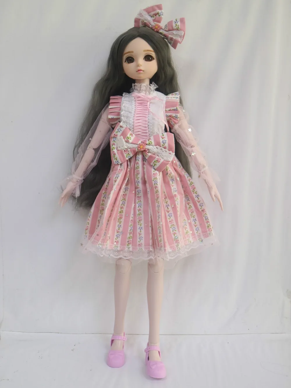 Мода Стиль 1/3 BJD кукла 56 см взрослый секс женский пластиковый совместный подвижный кукла - Цвет: Doll 3