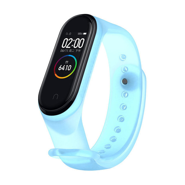 Strap For Amazfit Band 5 MiBand 6 5 4 3 Cartoon Wristband Replacement TPU Strap For Xiaomi Mi Band 6 5 4 Colorful Strap