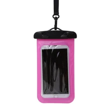 Сухой мешок водонепроницаемые сумки с светящийся подводный чехол для телефона Bolsa плавательные сумки для универсальных всех моделей 20*10,5 см