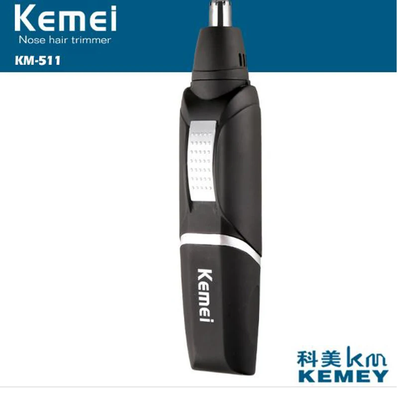 

kemei electric nose trimmer KM-511 use battery portable Nose ear hair trimmer