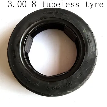 

Free Shipping 3.00-8 Tubeless Tire Fits for Scooter ,Gas and Electric Scooters Warehouse Vehicles Mini Motorcycle Moped 8" Rim