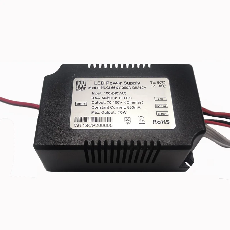 Dimming Switching Power Supply Dimmer Drive Power With control panel 100-240VAC For Wattshine MAD180 Aquarium Light (5)