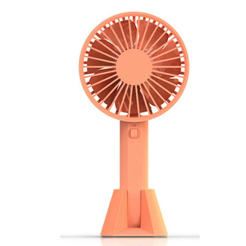

Portable Hand Fan With Built-in Rechargeable Battery USB Port Design Useful Mini Fan For Smart Home