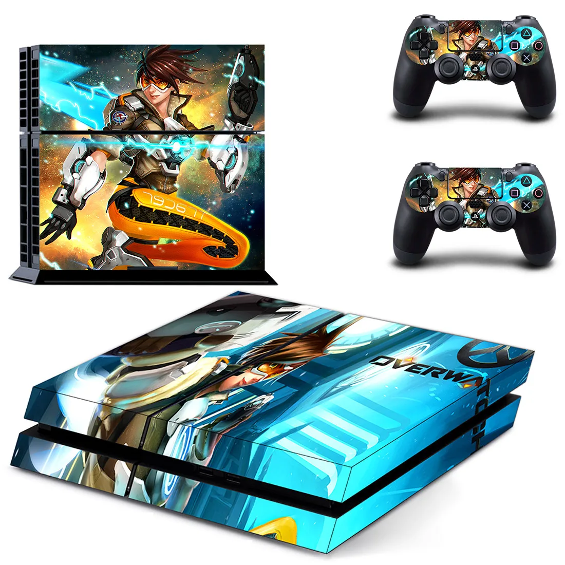 Наклейка s OW D. Va наклейка для PS4 PS 4 виниловая наклейка игровая станция 4 Pegatinas Adesivos для консоли playstation 4 и 2 контроллера