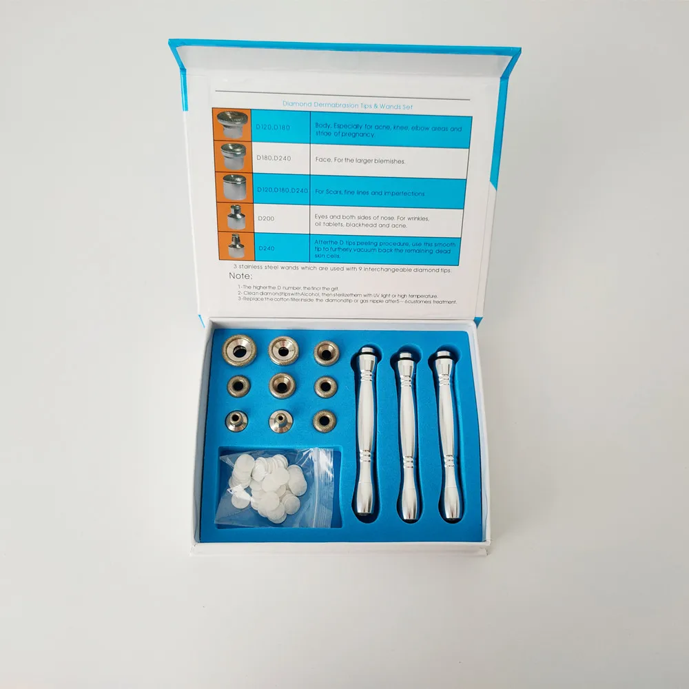 ZiCatkin Diamond Microdermabrasion Beauty Machine Vacuum Suction Tool Water Spray Facial Moisten Face Exfoliate Skin Peeling 3