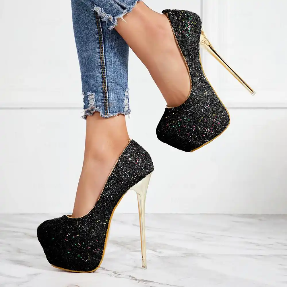 Tacones de aguja muy altos Clearance