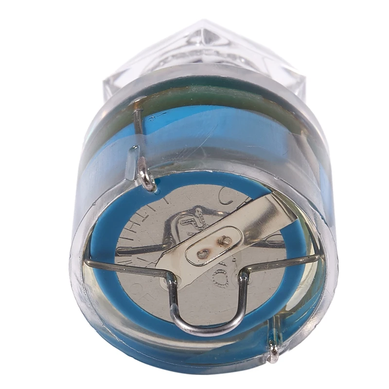 Глубинный светодиодный светильник для подводной ловли кальмаров, приманки, алмазные лампы глубокого падения, основной цвет: синий