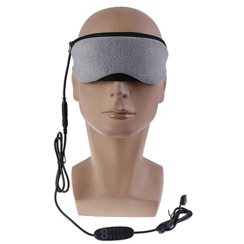 

USB Heating Steam Eyeshade Lavender Eye Mask Anti Dark Circle Eye Patch Eye Massager Fatigue Relief Sleep Travel Eye Shade Mask