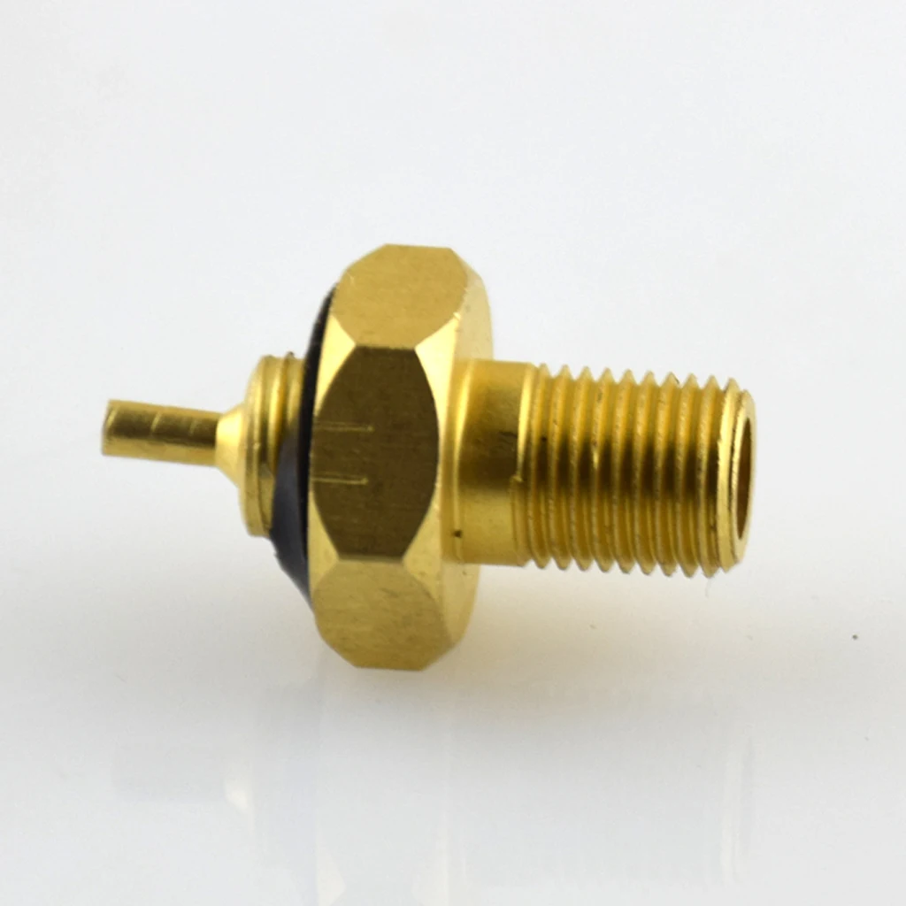 Internal Tire Bore Valve Reducer Adapter Connector High Performance Brass+Rubber