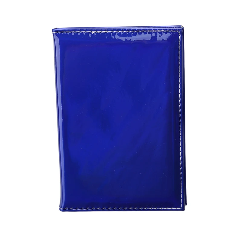Blue 1 шт., Обложка для паспорта, дизайнерский женский ID держатель для карт, дорожный держатель для карт Чехол для карт, кошелек для документов - Цвет: Blue