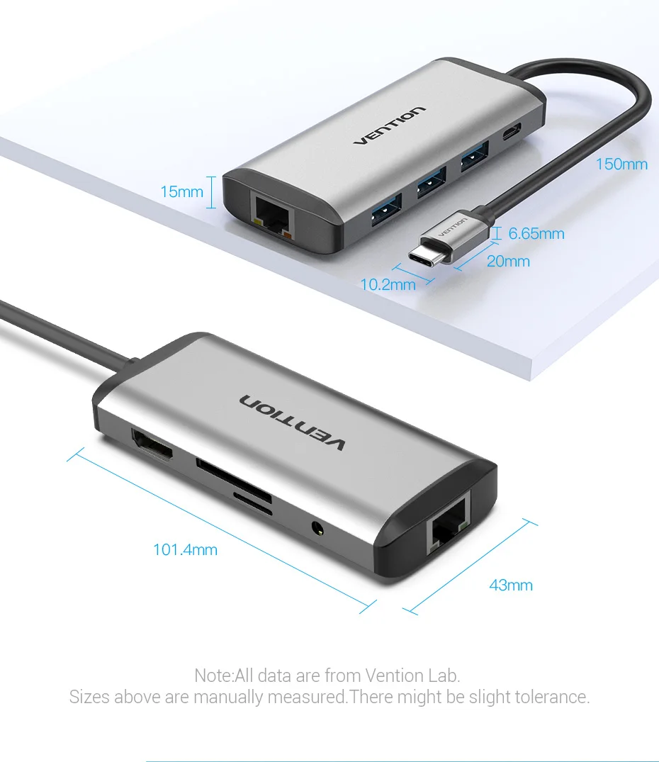 Vention USB C HUB Type-C to 4K HDMI 18 He561f3552ba1479b9263d582573e4546A