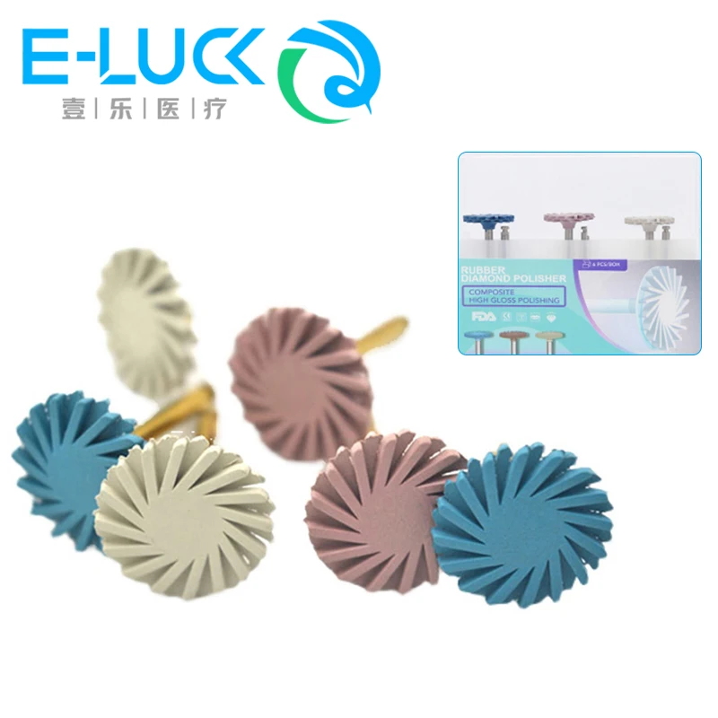 

Dental Composite Resin Polishing Disc RA 3 Colors Diamond Spiral Flex Brush Oral Hygiene Teeth Polishing Kits Spiral Flex