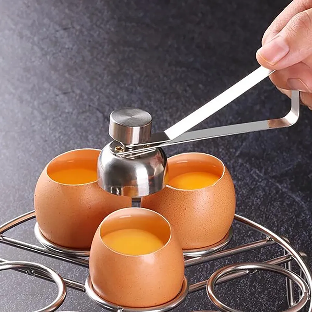 Нож для ракушек Egg из нержавеющей стали Topper Cutter нож Рашек вареное сырое