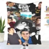 Dylan O Brien Blanket Printing Soft Dylan Obrien Teen-Wolf Blankets Throw On HomeSofaBedding Portable Adult Travel CoverDecke