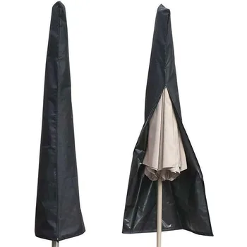 

Waterproof UV-Resistant 600D Outdoor Patio Umbrella Protective Cover With Zipper For Garden Cantilever Parasol Umbrellas Case