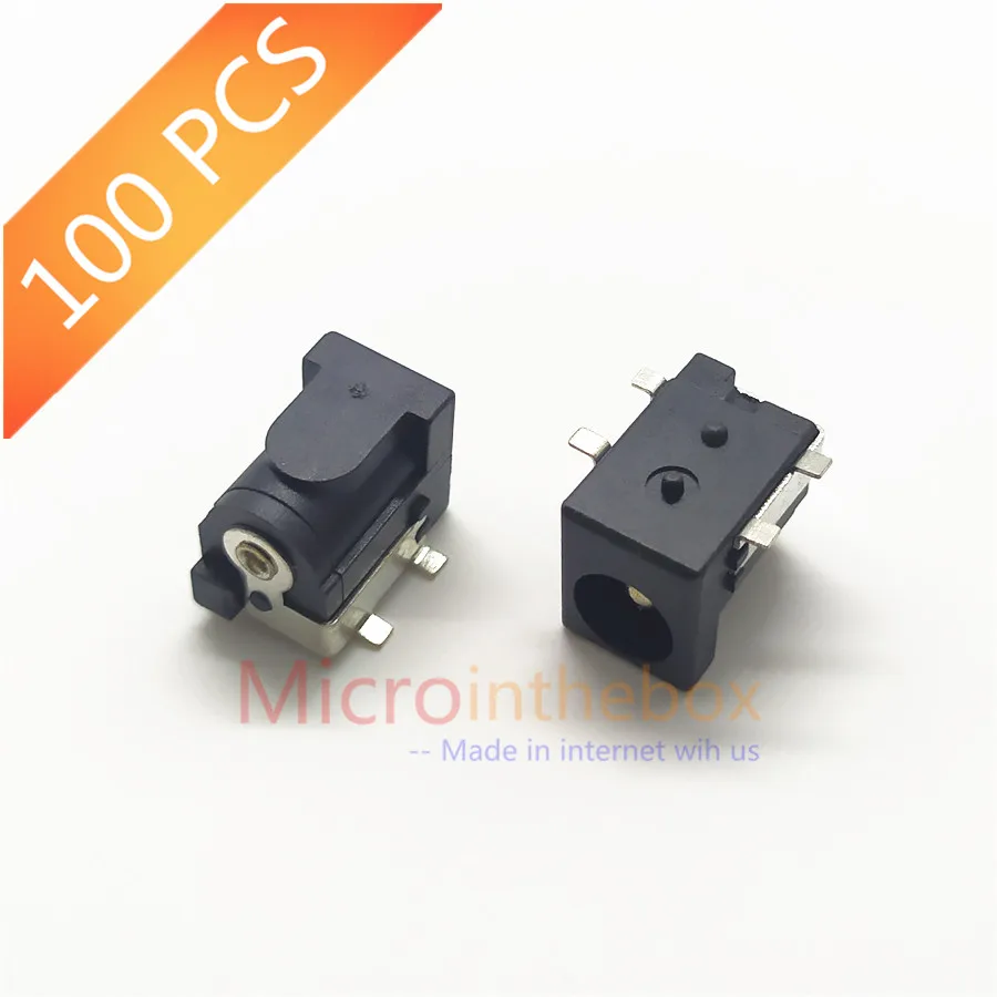 DC power connector SMT DC050 DC-005 10PCS Black Power Jack Socket Connector 5.5*2.1 2.1 5.5*2.5 | Обустройство дома