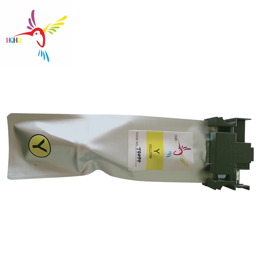 4 цвета T9491-T9494 чернильная сумка совместима с EPSON WorkForce Pro WF-C5290a C5790a принтер с пигментными чернилами t9491 чернильные сумки - Цвет: Yellow
