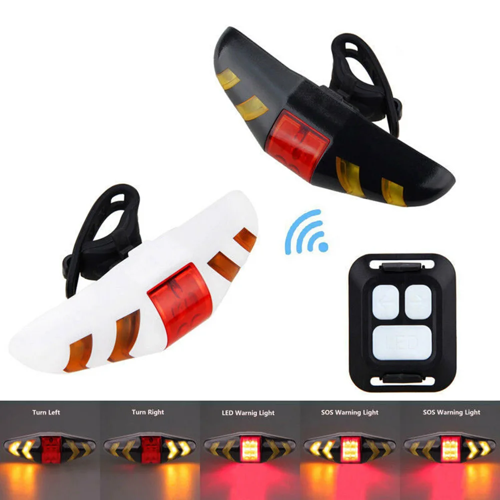 Велосипедный светодиодный USB фонарь с беспроводным дистанционным управлением