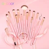 Docolor Makeup Brushes Set 15pcs Professional Eye Shadow Makeup Brush Eyeshadow Eyeliner Blending Eyebrow brochas maquillaje 5