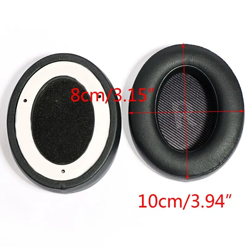 New 1Pair Replacement Leather Earpads Ear Pads Cushion Cover for JBL EVEREST 700 V700BT Headphones