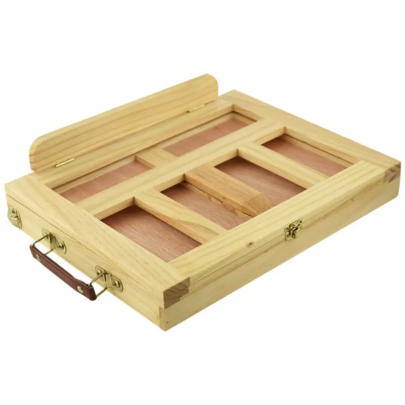 

Folding&Portable Artist Desk Easel Wood Multi Positions Sketching Sketch Drawer