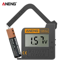 

ANENG 168Max Digital Lithium Battery Capacity Tester LCD Battery Voltage Tester Digital Lithium Battery Capacity Diagnostic Tool