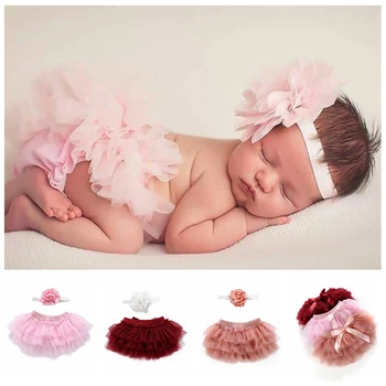 

NEW Baby Ruffle Tutu Bloomers Cute Baby Diaper Cover Newborn Shorts with Skirts Toddler Baby Child Solid Fashion Clothes