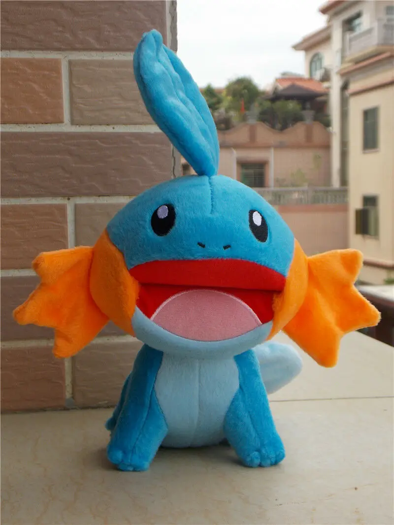 Официальная игрушка Tomy 7 дюймов плюшевая кукла Mudkip рождественский подарок |