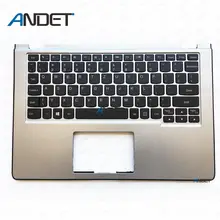 Новинка 95%, чехол для lenovo Yoga 2 11, подставка для рук, верхний чехол и клавиатура с тачпадом, серебристый 90204958 90204983 AP0T5000200