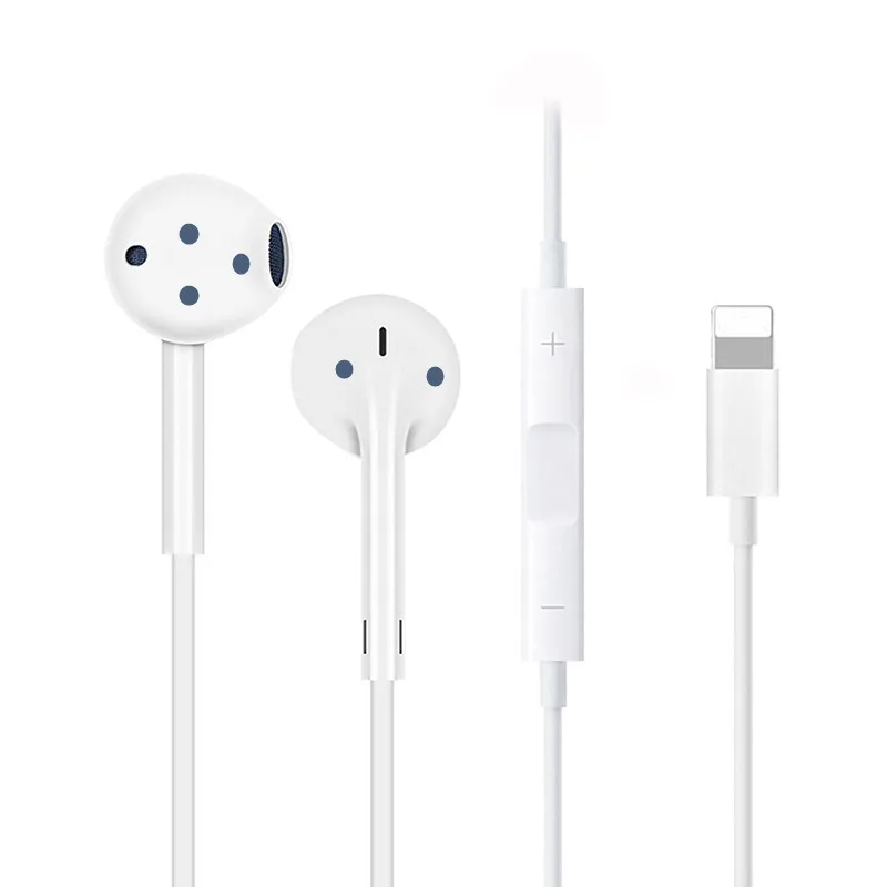 Smart Lighting tws порт Bluetooth гарнитура вкладыши для iPhone 7 8 Наушники X XS 11 pro Max наушники с микрофоном проводные наушники