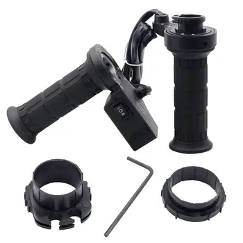 

CS-503A1 3-in-1 Electric Heated Grips for Motorcycle Handlebar + Voltage + USB Charger Warm Modified Hot Handle