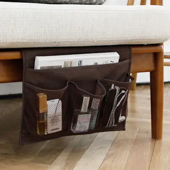 

Bed Side Pocket Sofa Bag Oxford Cloth Storage Bag for Mobile Phone Remote Control Glasses