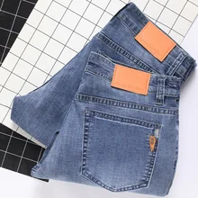 Pantalones vaqueros para hombre AC Studio Street Fashion, Jeans clásicos, rectos, informales, de negocios, 2021FW