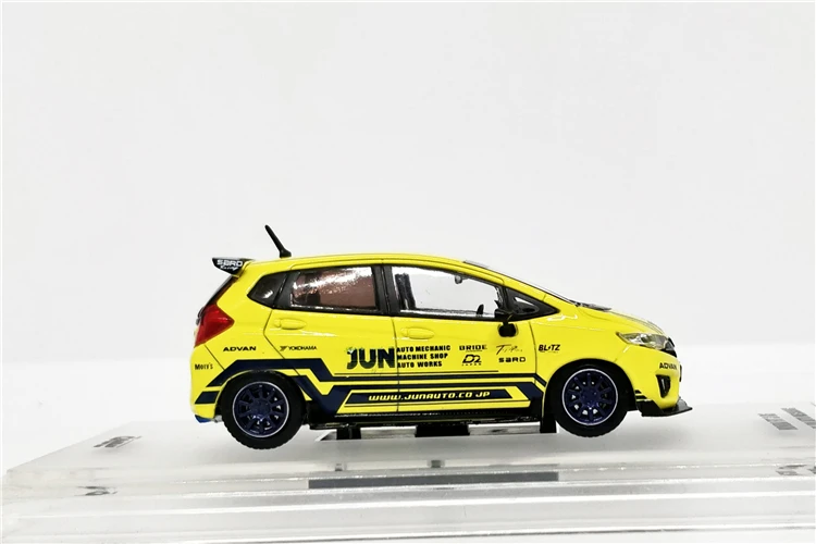 INNO64 1: 64 Honda Fit 3 rs, настроенный Jun автомеханик Гонконг специальное издание литья под давлением модель автомобиля