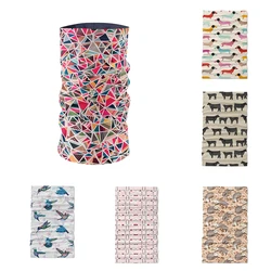 3D Animal Printed headscarf Riding Bicycle Motorcycle Variety Turban Novelty Bandanas Magic Headband Veil Multi Head Scarves