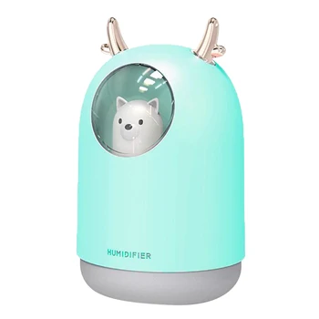 

Small Portable Humidifier Living Room Office Desk USB LED Mini Humidifiers