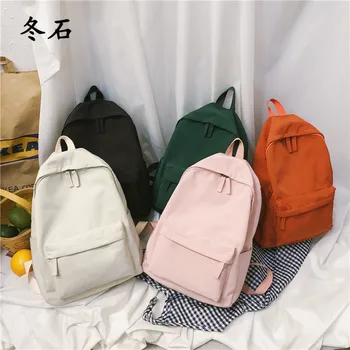 

Fashion Nylon Backpack Waterproof Women Backpack Multiple School Bag For Teenager Girl Mochilas School Backpack Female