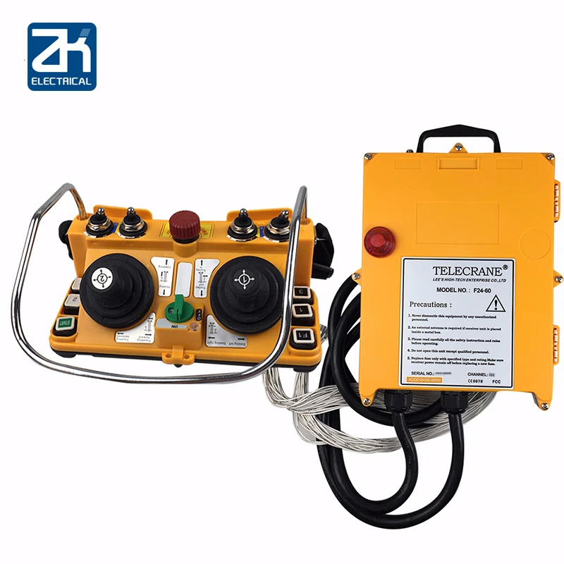 New Original Wireless Industrial Remote Controller Electric Hoist Remote Control 1 Transmitter + 1 Receiver F24-60