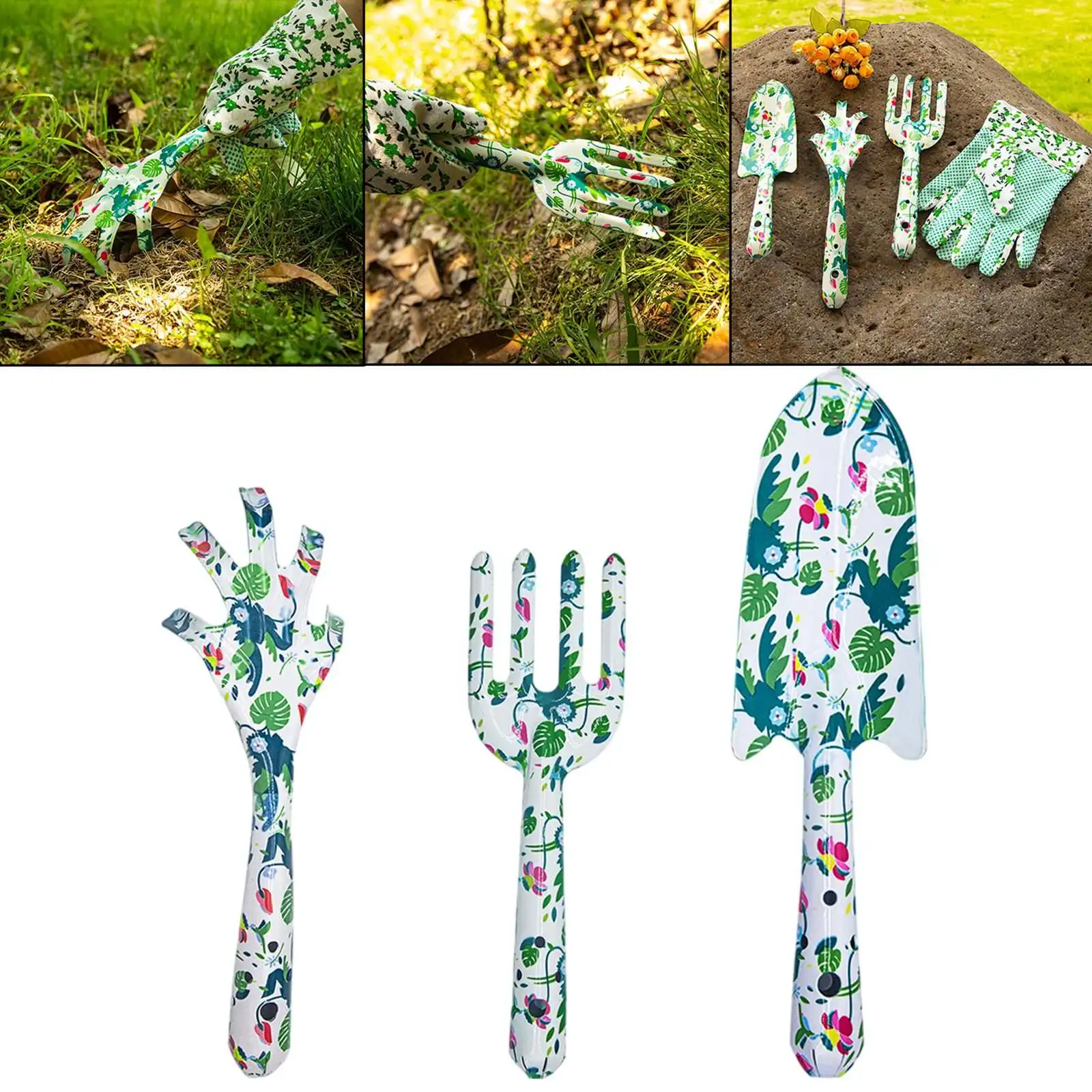 Garden Tool Set Gardening Supplies with Gloves Cute 3x for Digging | Инструменты