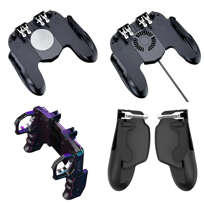  New Mobile Gaming Trigger For PUBG/Rules Of Survival Gaming Grip Controller Suit for Phone Tablet G