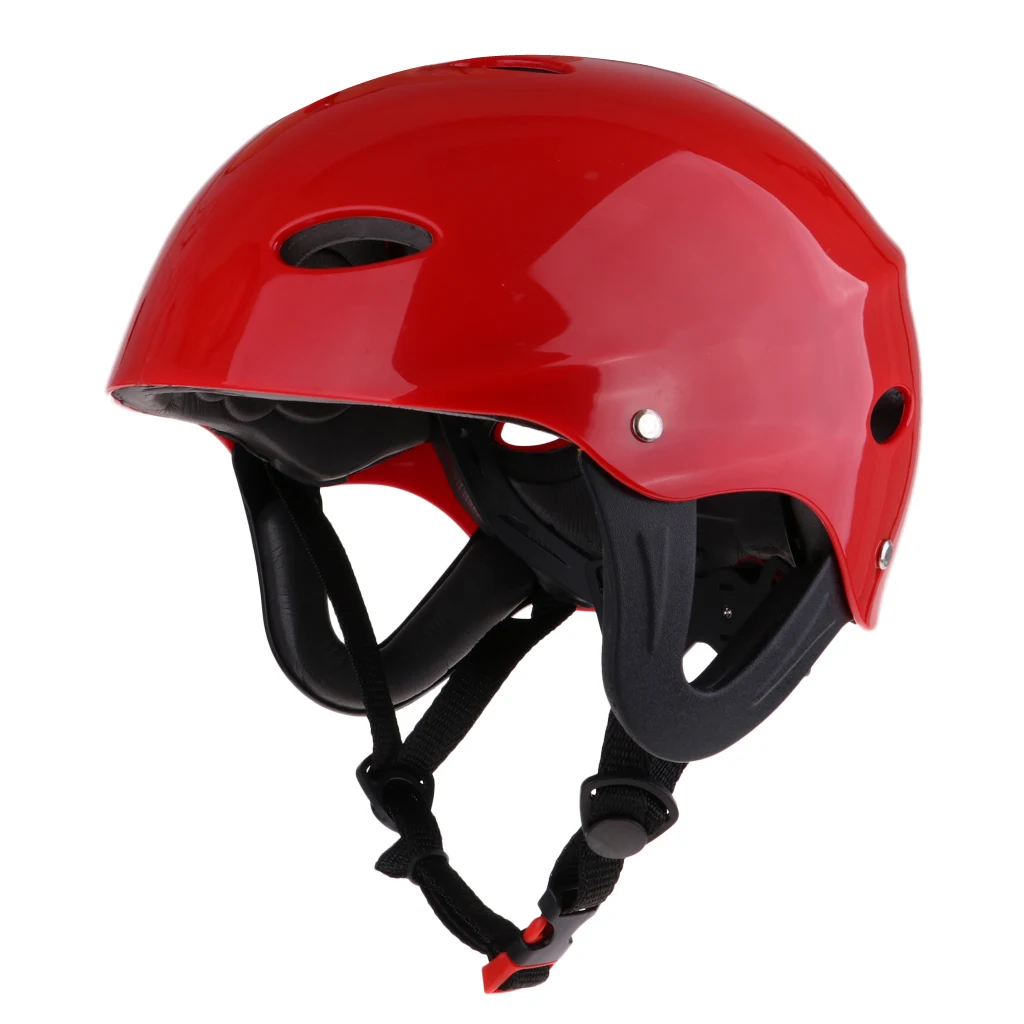 Adult Kid Water Sports Safety Helmet Kayak Canoe Surf Rescue Helmet Hard Cap