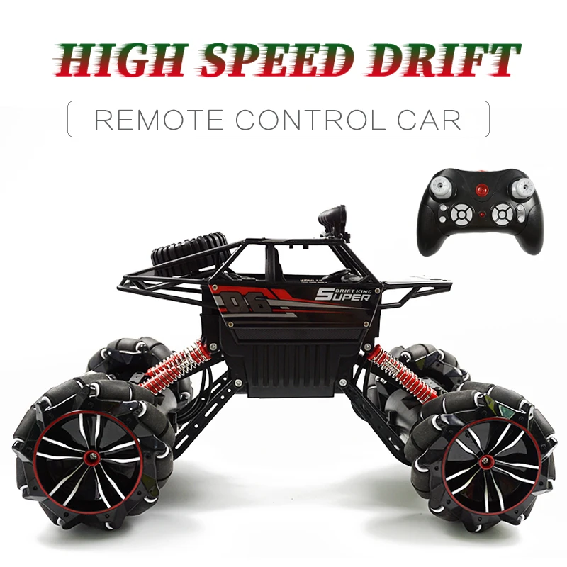 1:12 2,4G RC автомобиль с колесом Mecanum высокая скорость 4WD Дрифт Альпинизм дистанционное управление трюк автомобиль деформации внедорожный автомобиль игрушка