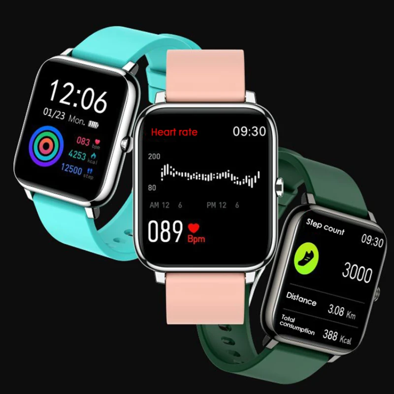 

2020 New Smart Watch Women Men Smartwatch For Android IOS Electronics Smart Clock Fitness Tracker Silicone Strap Smart-watch