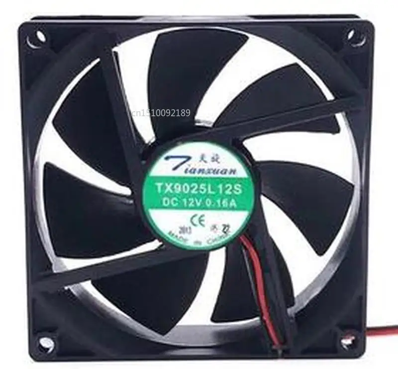 Для оригинального TX9025L12S 12V 0.16A 9 см 9025 Вентилятор охлаждения 9 см