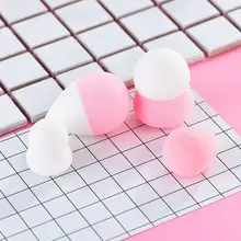 4 шт. губка для макияжа яркий гламурный Профессиональный пуховка жидкий крем гладкая Косметическая пышная форма тыквы+ форма капли