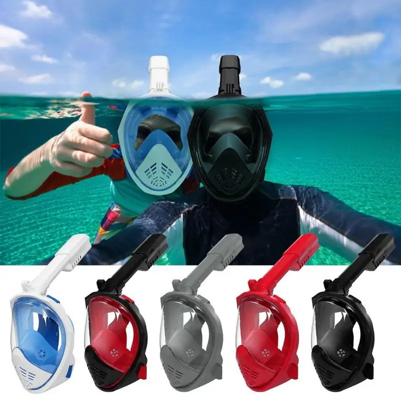 Full Face UK Anti Fog Adult Kids Snorkelling Mask Goggles Swimming Scuba Diving 