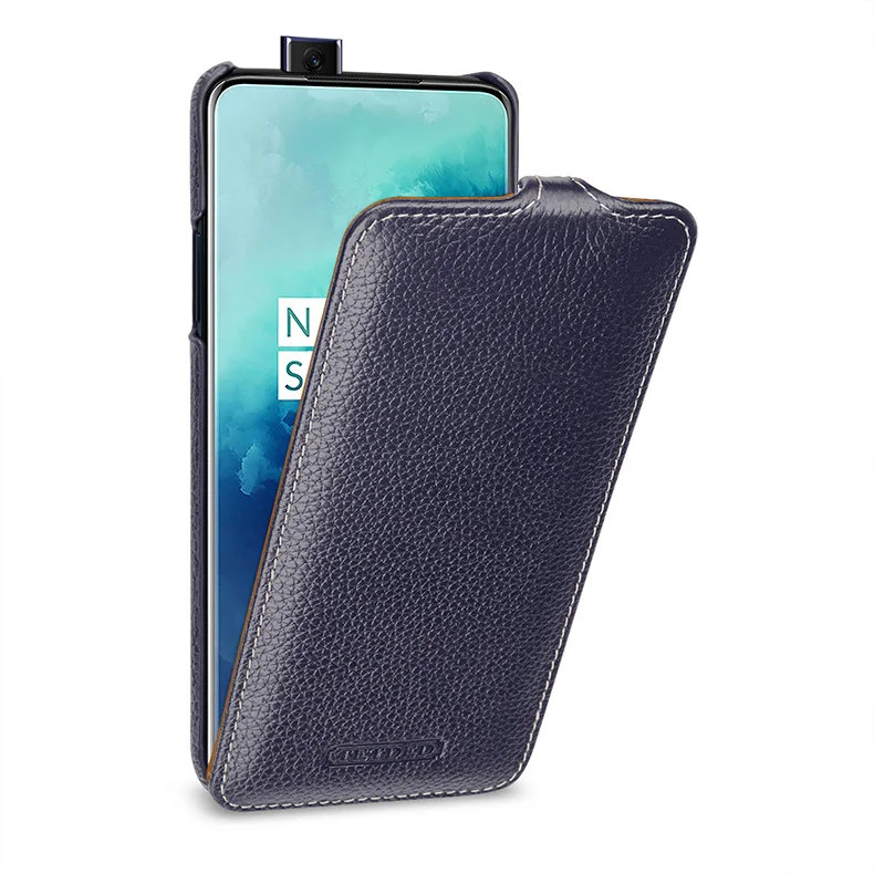 Деловой флип-чехол для телефона Oneplus 7T Pro из натуральной коровьей кожи, защитный чехол для Oneplus 7T 7TPro ручной работы, дизайнерская сумка
